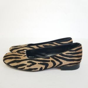 Jimmy choo size 8 cow hide lather loafers